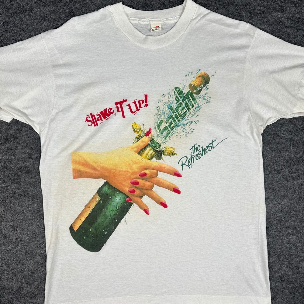 Vintage‎ Sherry Miami Florida Shake It Up The Refreshest T Shirt Single Stitch